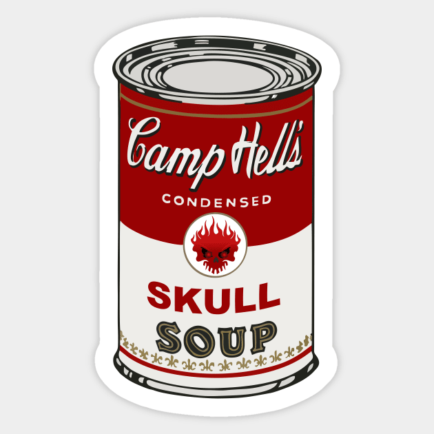 Camp Hell's Sticker by tonyleone
